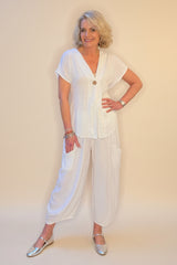 Sorrento Collection - Barell Leg Trousers
