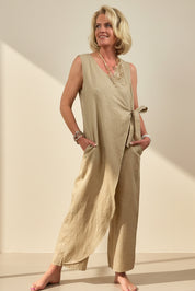 Silvana Faux Wrap Jumpsuit