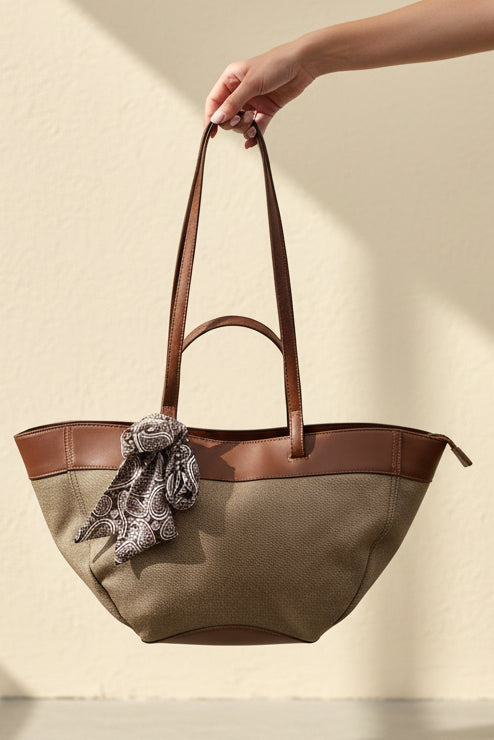 Positano Scarf Tote Bag