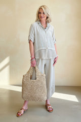 Sorrento - Crochet Layer Shirt