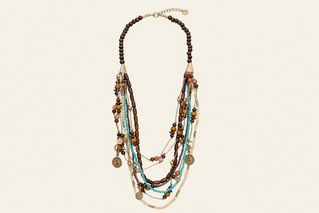Bo-Ho Bead Necklace Collection