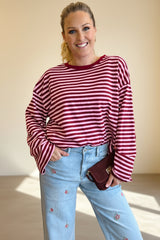Dolly Mixture Stripe T Shirt