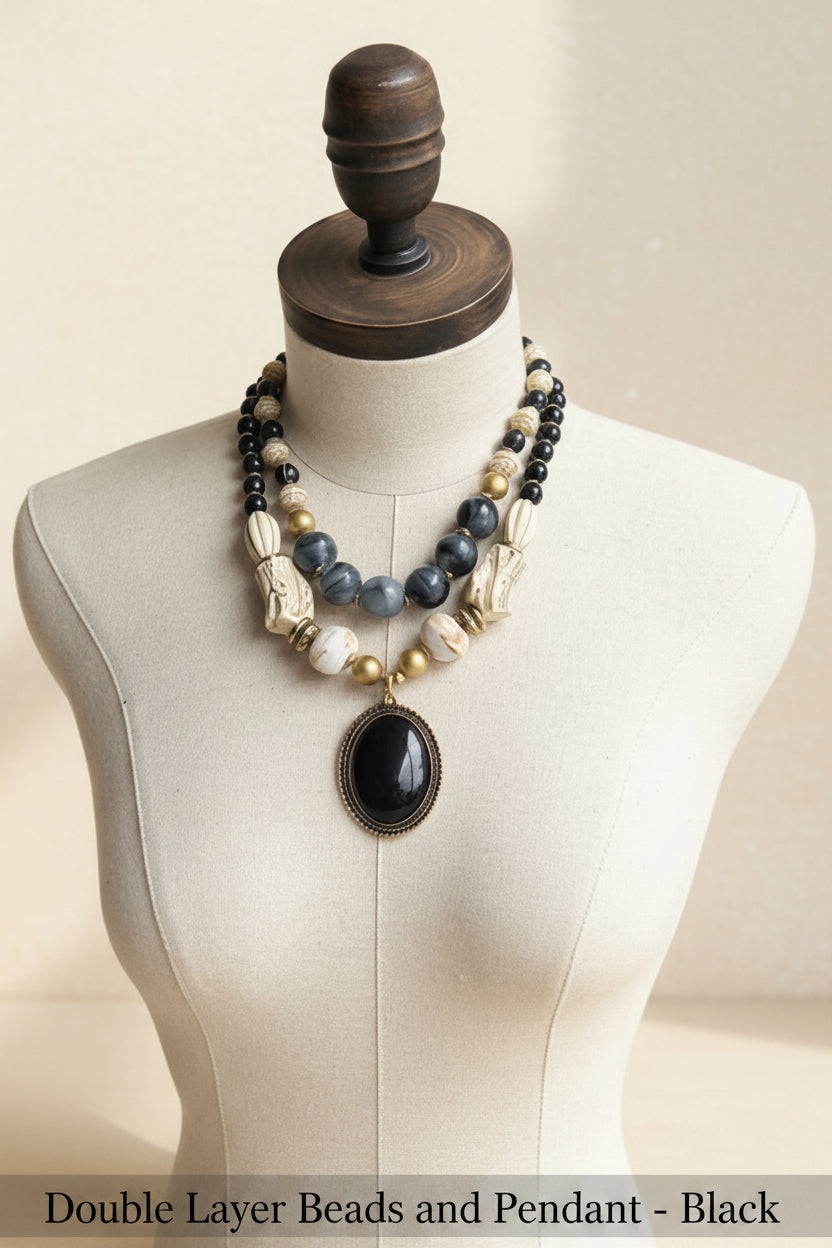 Bo-Ho Bead Necklace Collection