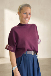 Buckle Sleeve Jumper