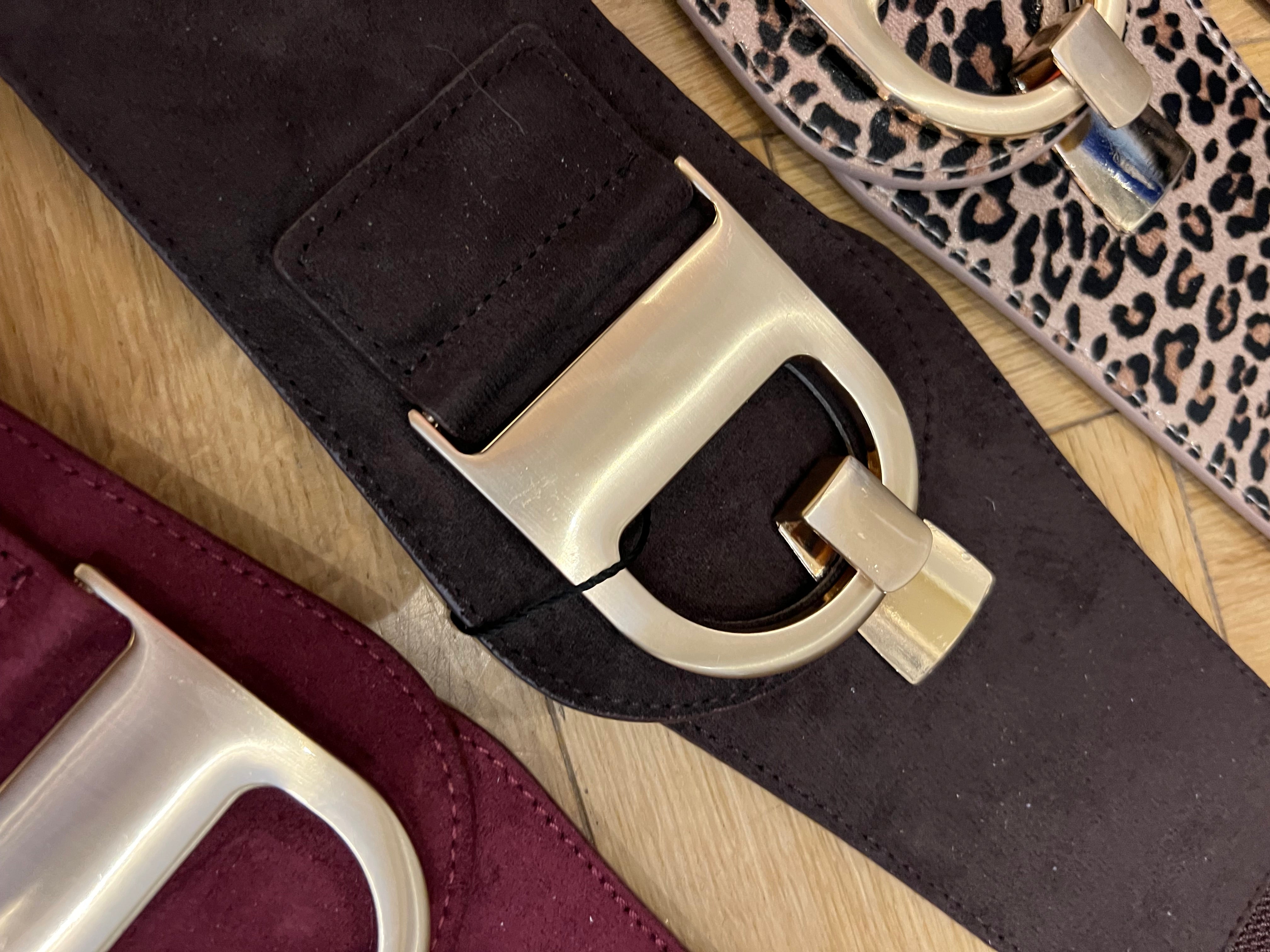 D Buckle Waist Cincher Belt