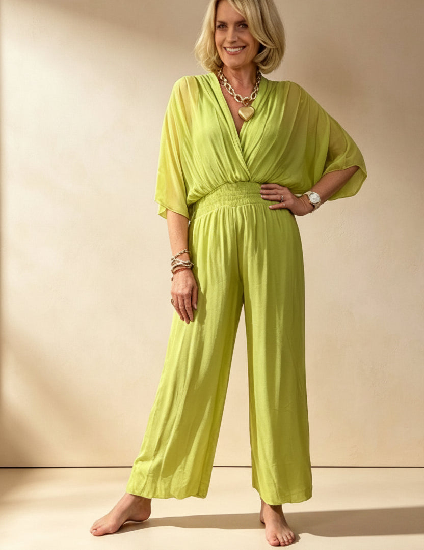 Lola Silk Jumpsuit