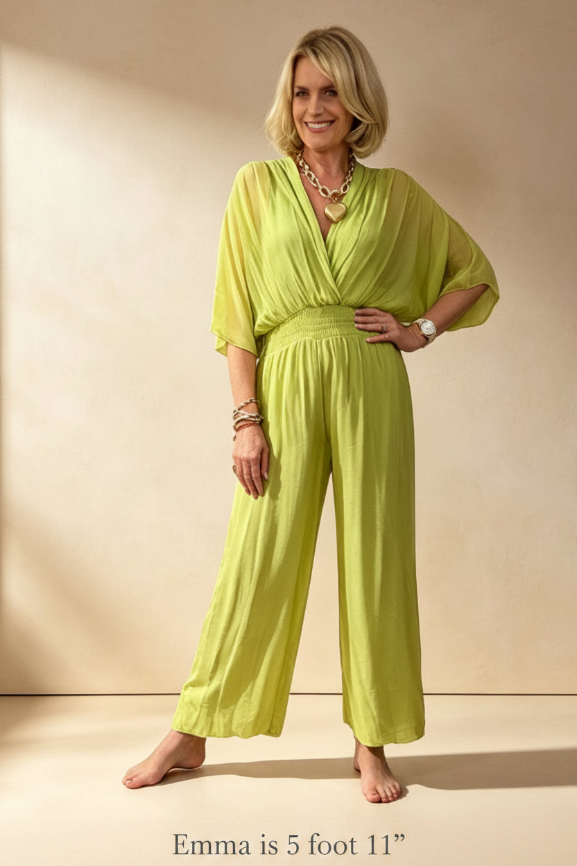 Lola Silk Jumpsuit