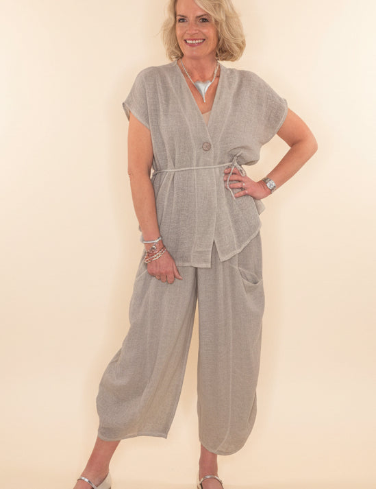 Sorrento Collection - Barell Leg Trousers