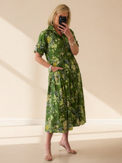 Victoria Floral Shirt Dress