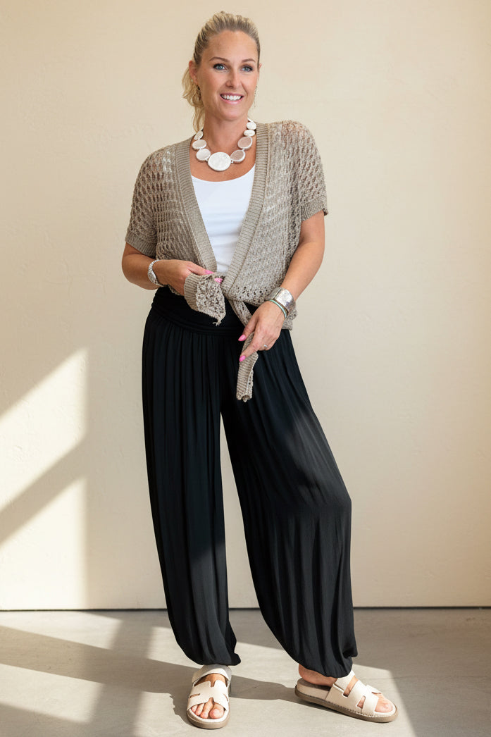 Fine Knit Ballet Wrap