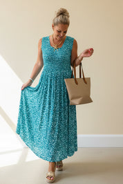 Wave Midi Sundress
