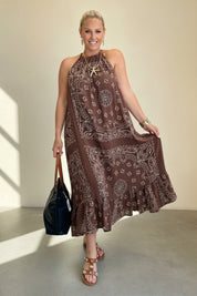 Bandana Maxi Sundress