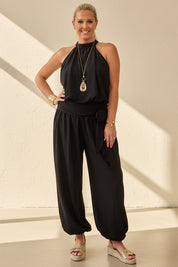 Sammy High neck Baloon Trouser Co-ord