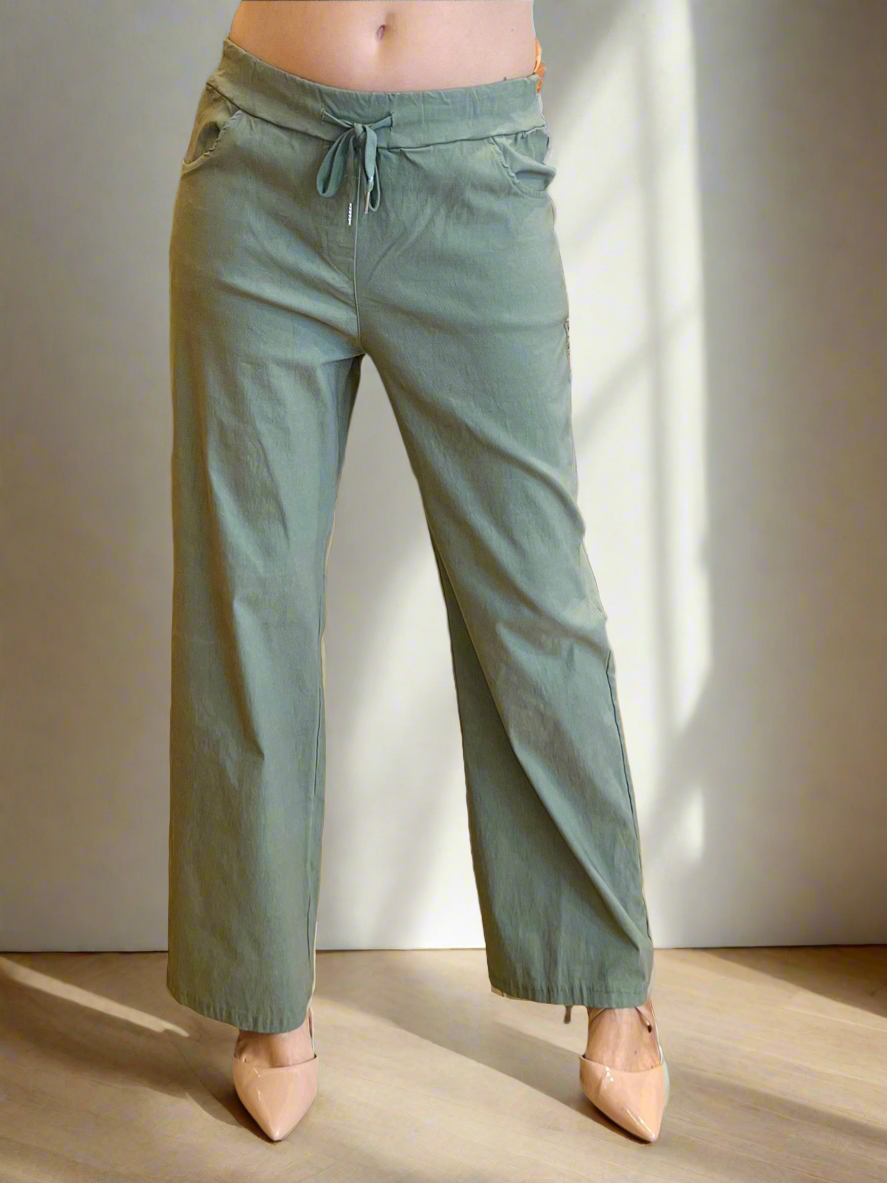 Magic Pants - Straight Wide Leg