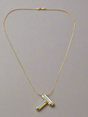 Initial Charm Necklace