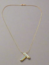 Initial Charm Necklace