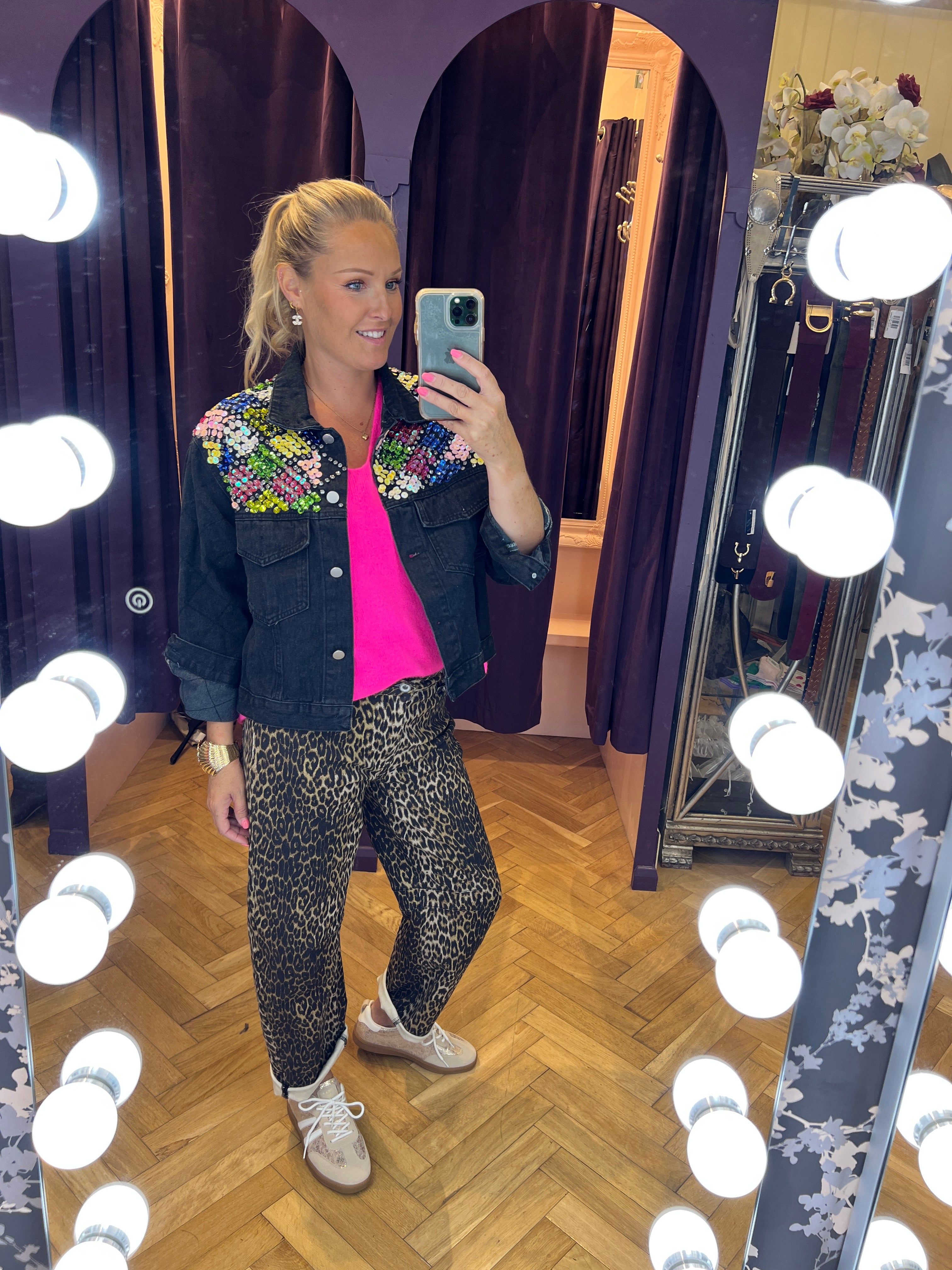 Bedazzled Denim Jacket