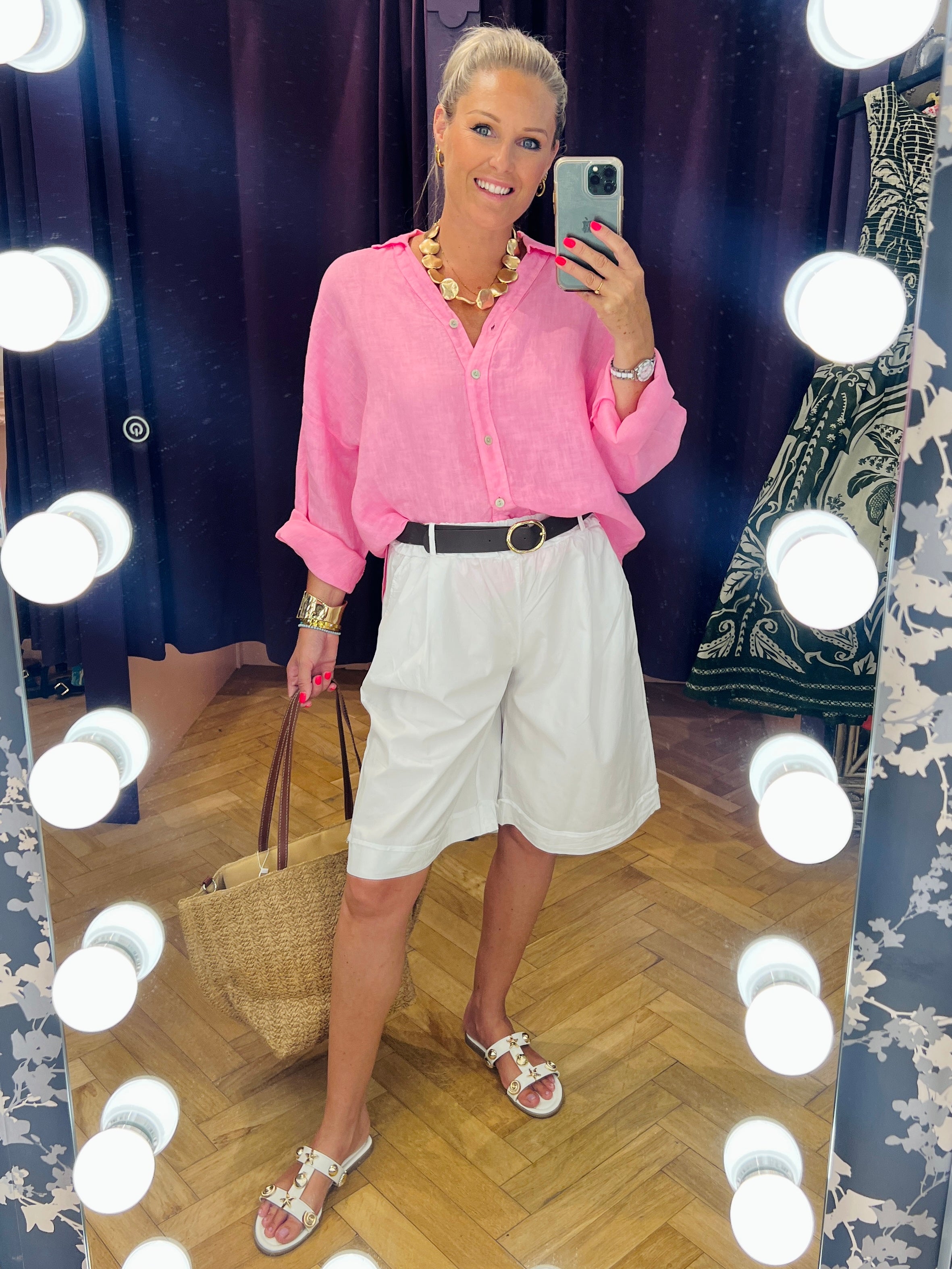 Poplin Bermuda Shorts