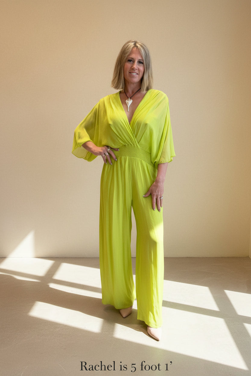 Lola Silk Jumpsuit
