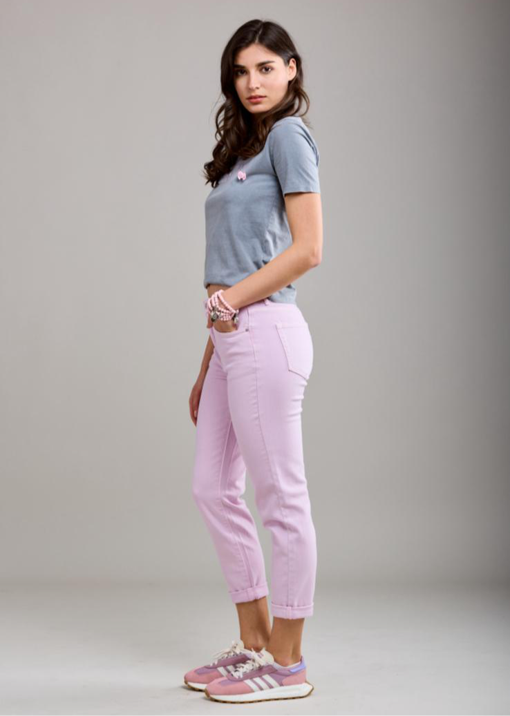 Toxic 3  - 7/8 Length Skinny Boyfriend Jeans