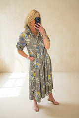 Victoria Floral Shirt Dress