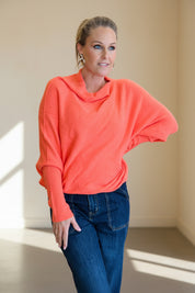 Asymmetric Slouch Italian Soft Knit