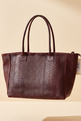 Italian Leather Shopper