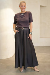 Fluid Super Wide Leg Culottes