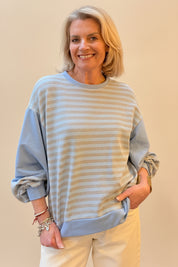 Coast Line - Balloon Sleeve Sweat Shirt