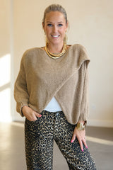 Masie Cross Over Chunky Knit