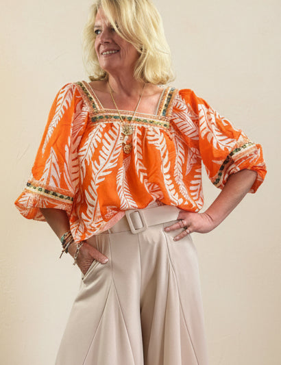 Marrakech Sequin Top