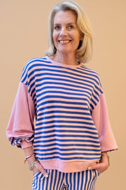 Coast Line - Balloon Sleeve Sweat Shirt