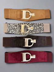 D Buckle Waist Cincher Belt