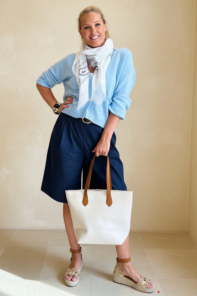 Poplin Bermuda Shorts