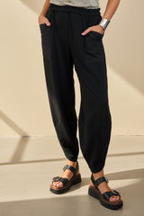 Barrel Leg Sweat-Pants
