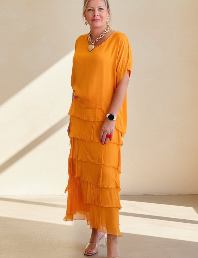 Freya - Silk Maxi Dress
