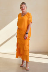 Freya - Silk Maxi Dress