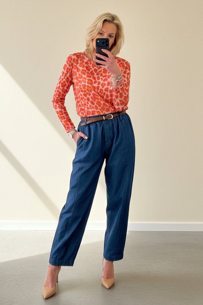 Denim Stretch Cullottes