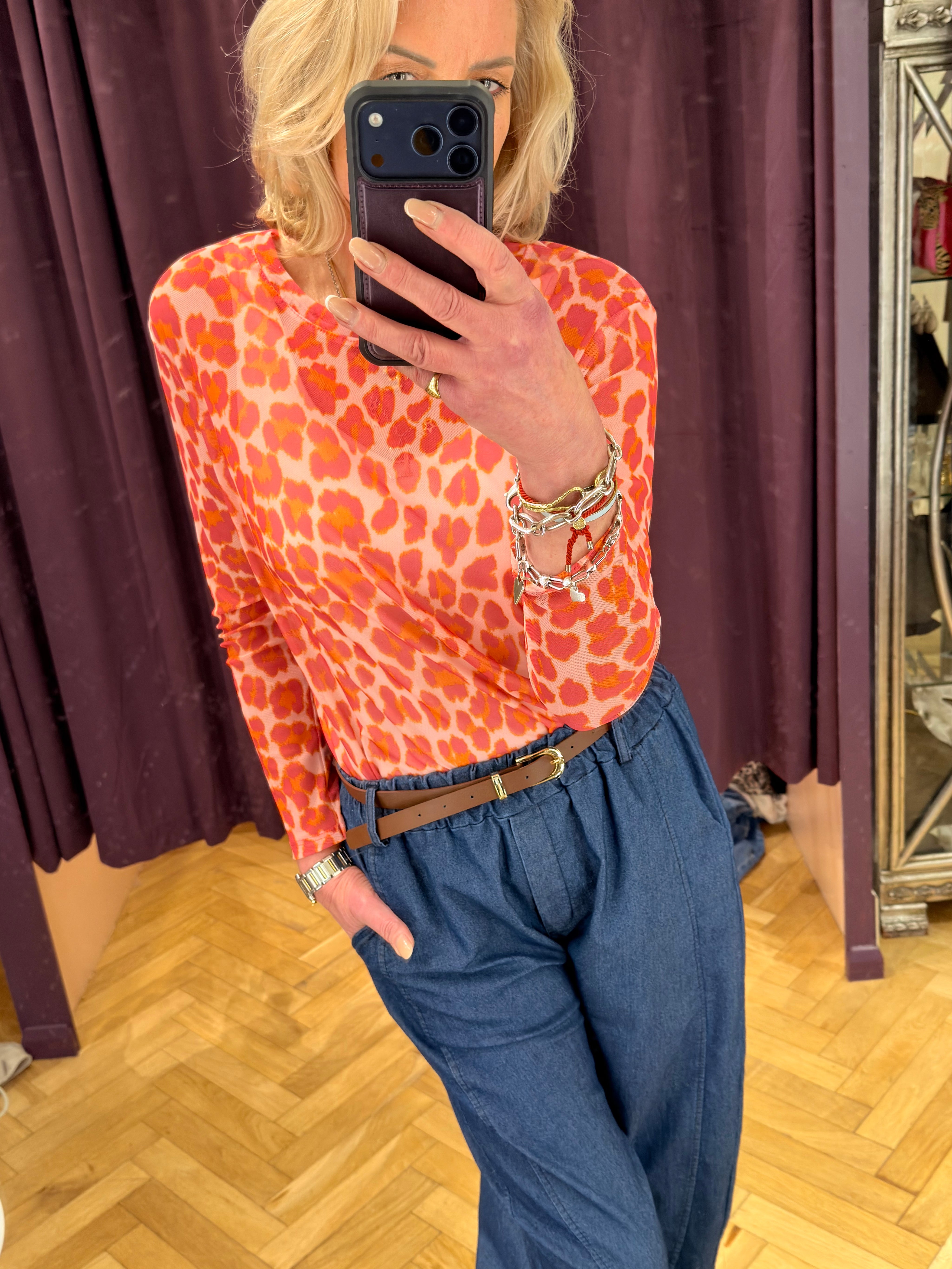 Denim Stretch Cullottes