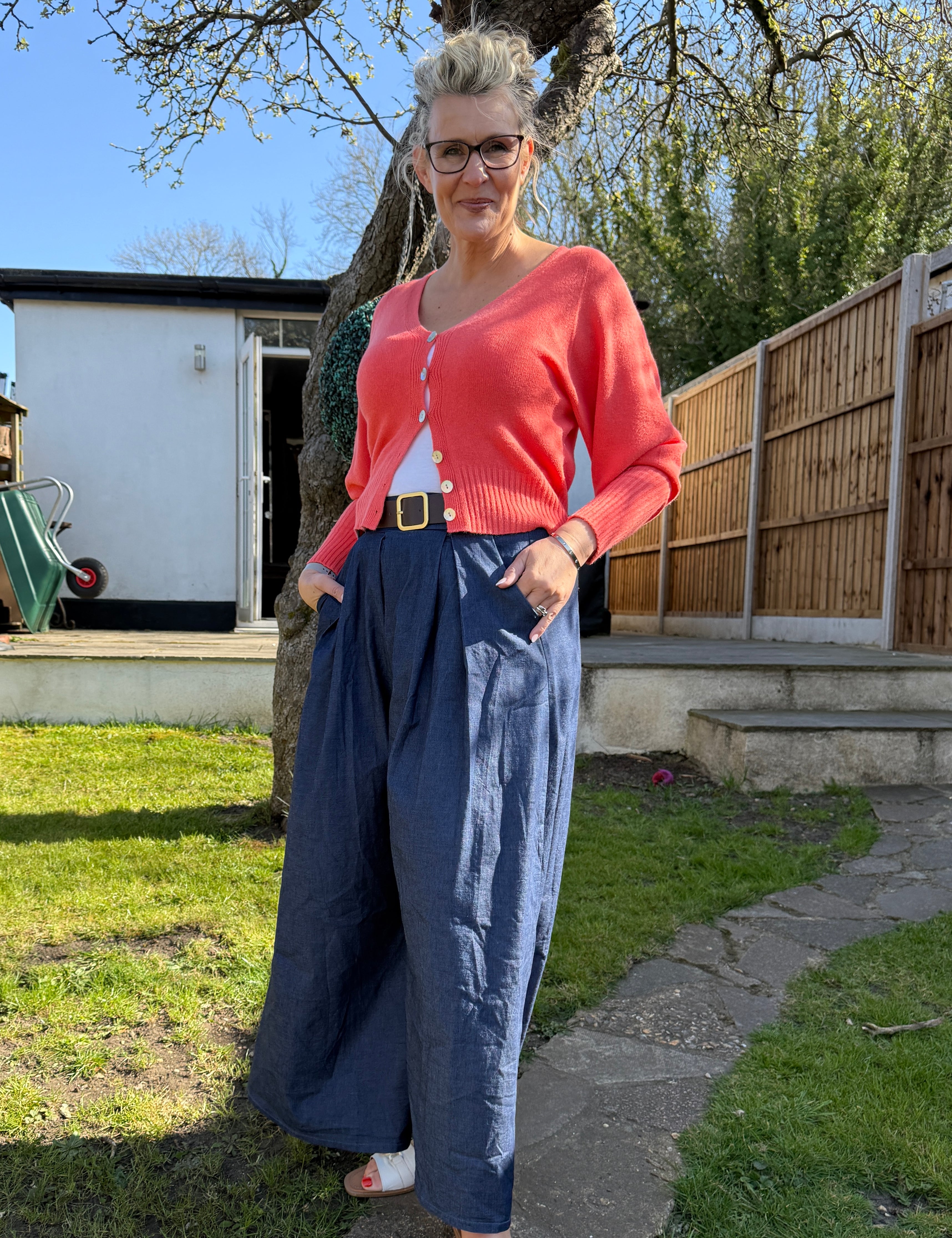 Poplin -  Super Wide Leg Culottes