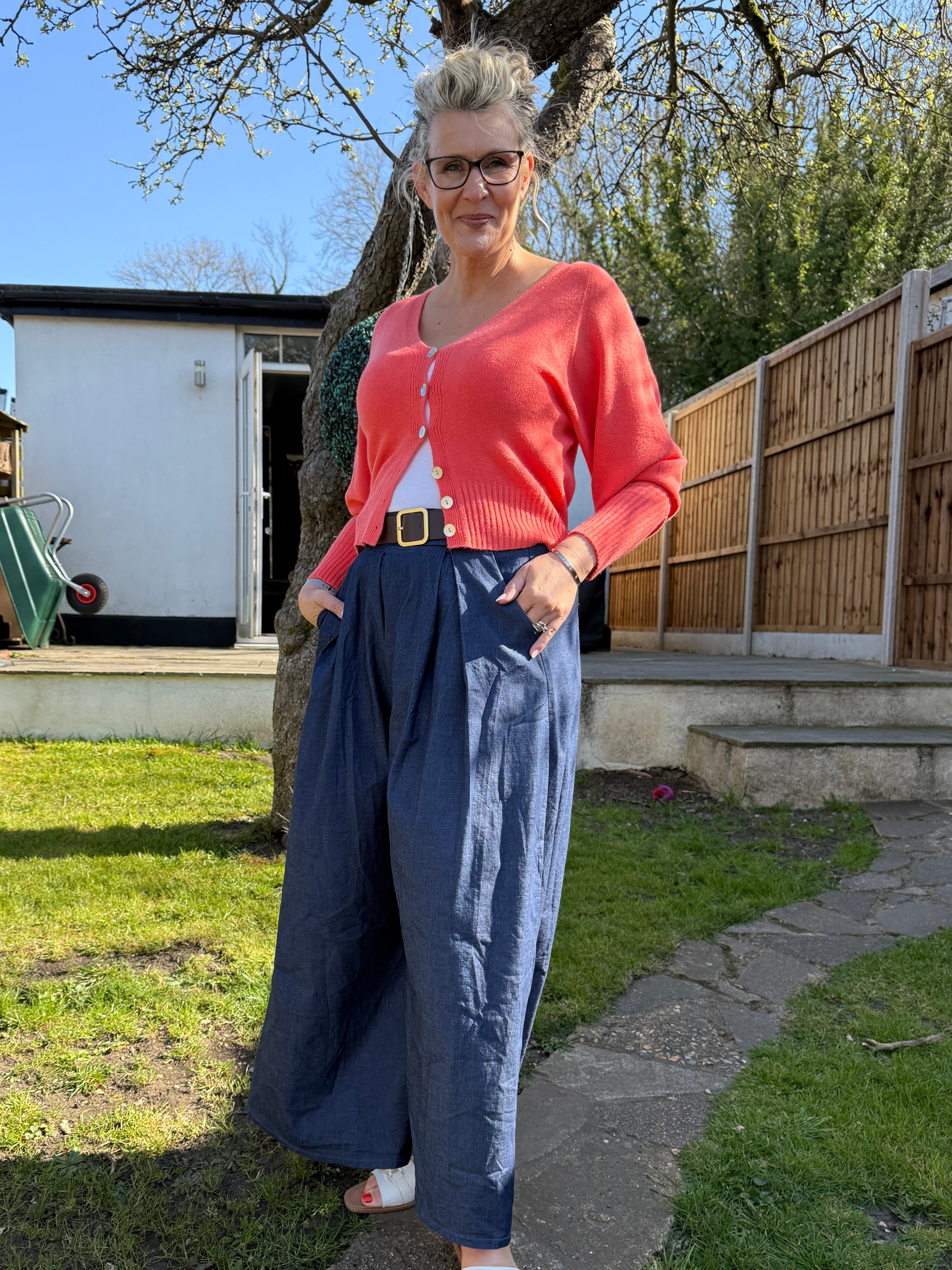 Poplin -  Super Wide Leg Culottes