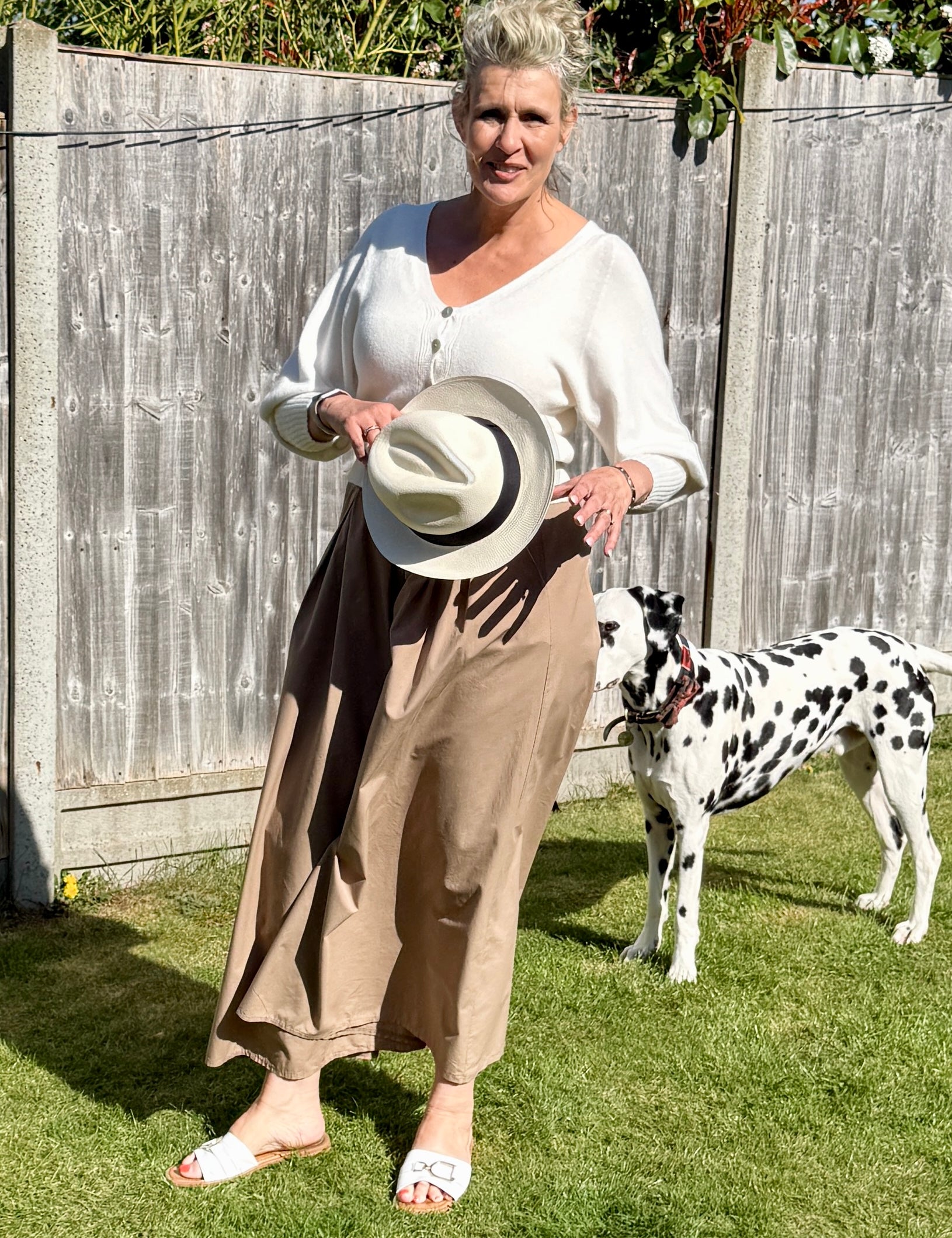 Poplin -  Super Wide Leg Culottes