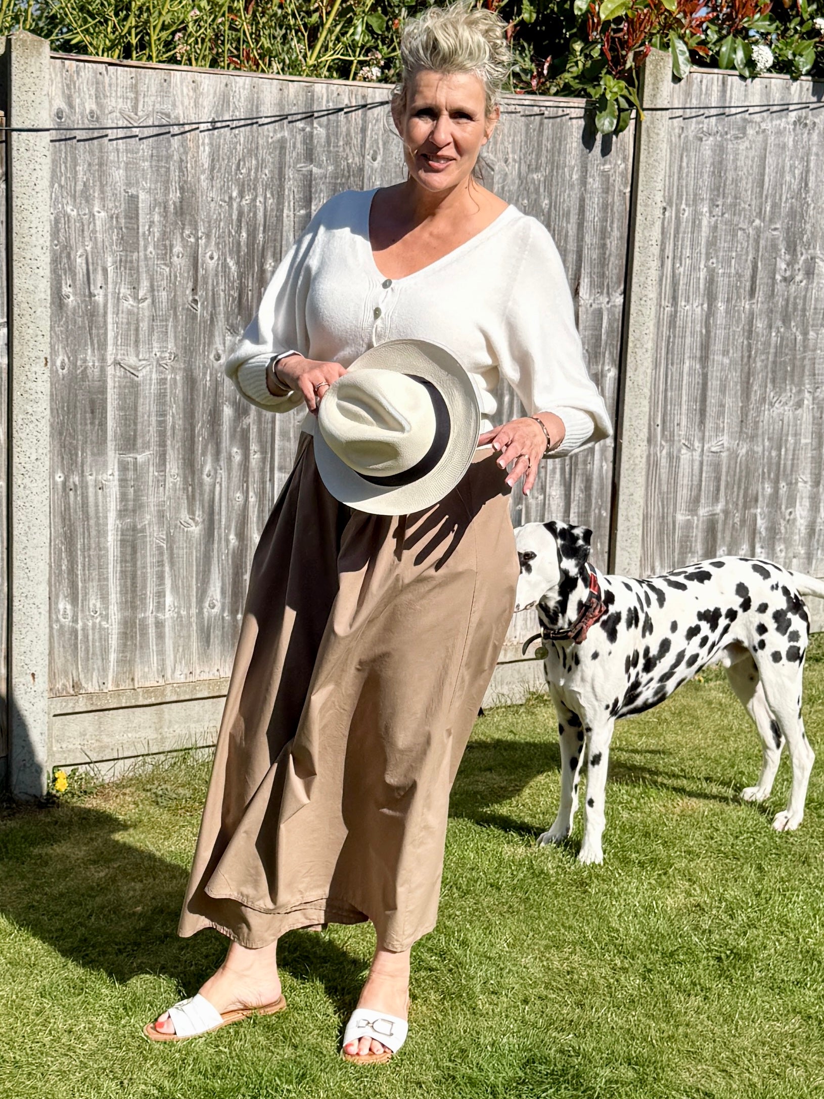 Poplin -  Super Wide Leg Culottes