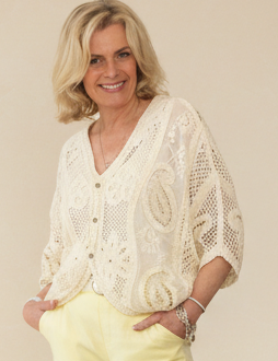 Rea Crochet  Oversized Jacket