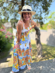 Majolica Luxe Sun-Dress