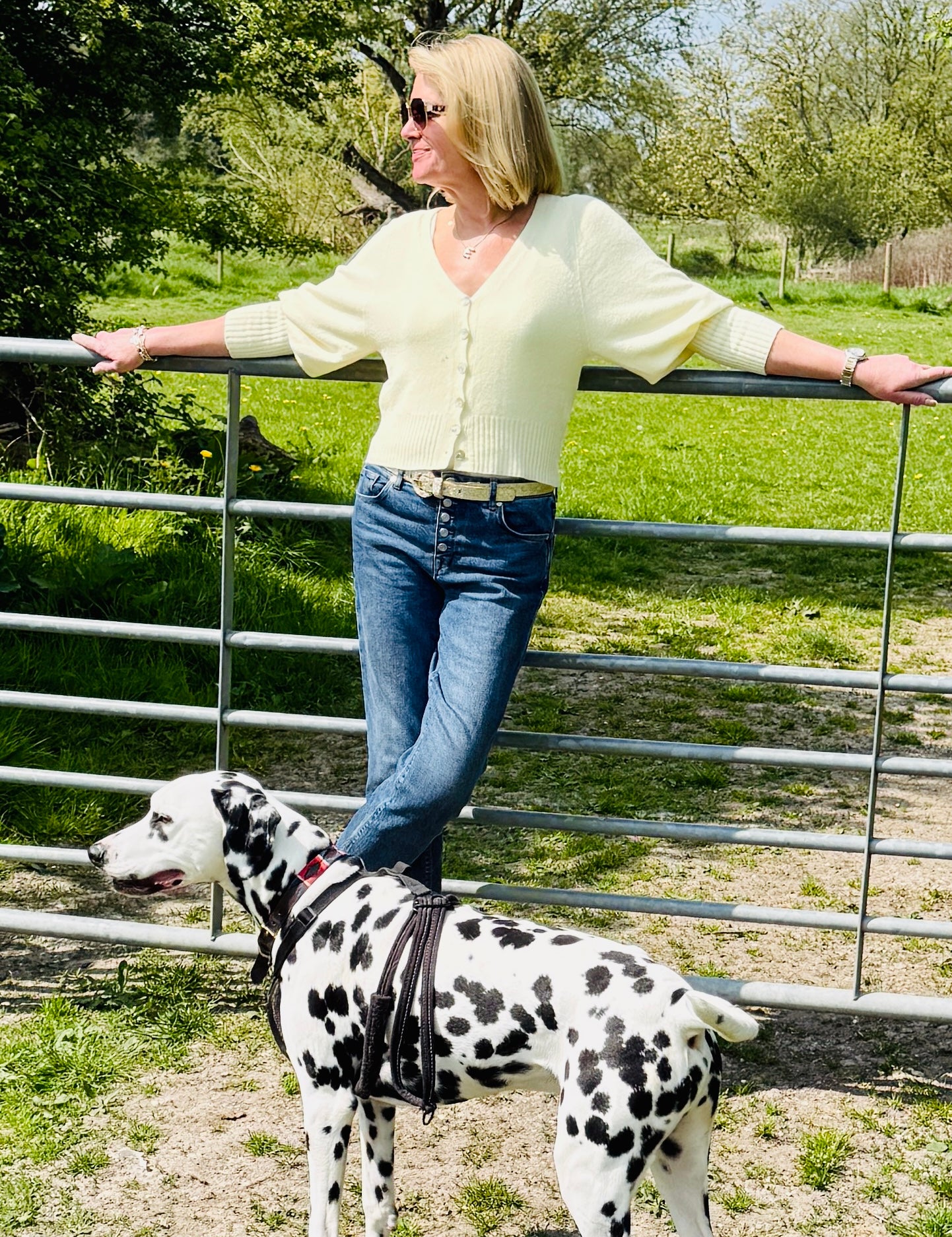 Baloon Sleeve Italian Knit Cardi