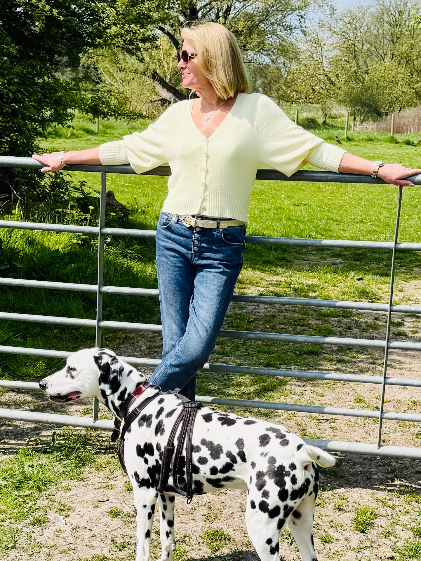 Baloon Sleeve Italian Knit Cardi