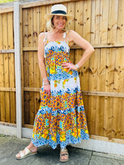 Majolica Luxe Sun-Dress