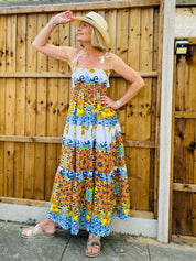 Majolica Luxe Sun-Dress