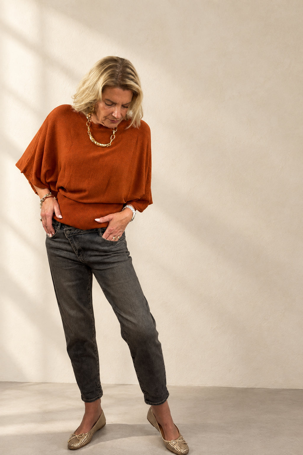Cross Over Fly Jeans